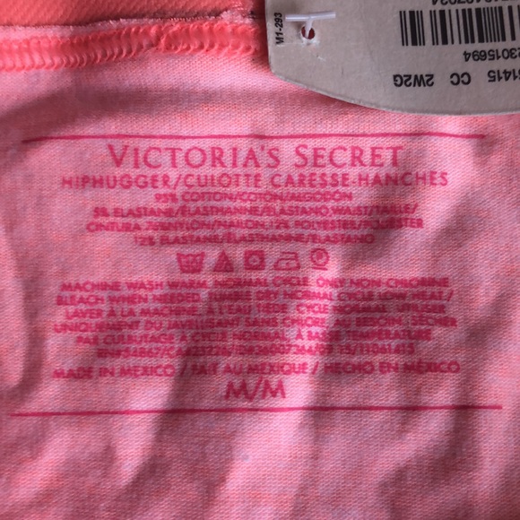 NWT. Victoria’s Secret Hiphugger panty. Neon orange. VS Logo on WB Vintage - Picture 6 of 7